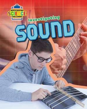 Investigating Sound de Richard Spilsbury