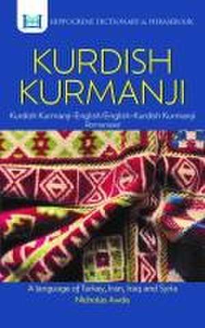 Kurdish Kurmanji-English/ English-Kurdish Kurmanji Dictionary & Phrasebook de Nicholas Awde