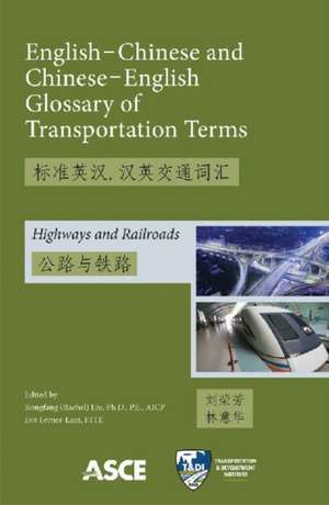 English-Chinese and Chinese-English Glossary of Transportation Terms