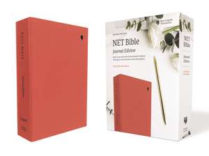 NET Bible, Journal Edition, Cloth over Board, Coral, Comfort Print: Holy Bible de Thomas Nelson