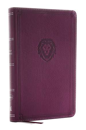 NKJV, Thinline Bible Youth Edition, Leathersoft, Purple, Red Letter, Comfort Print: Holy Bible, New King James Version de Thomas Nelson