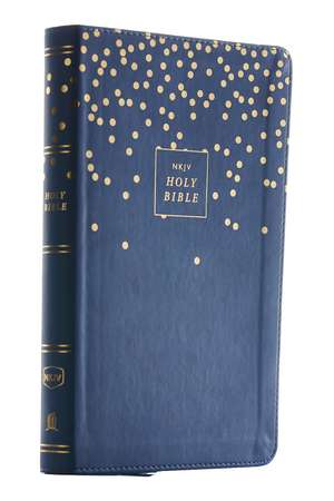 NKJV, Thinline Bible Youth Edition, Leathersoft, Blue, Red Letter, Comfort Print: Holy Bible, New King James Version de Thomas Nelson