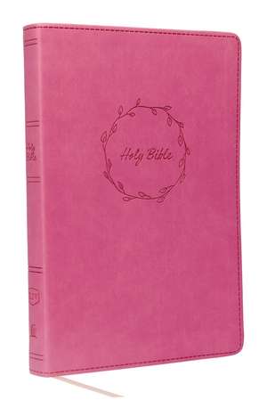 KJV Holy Bible: Value Large Print Thinline, Pink Leathersoft, Red Letter, Comfort Print: King James Version: Holy Bible, King James Version de Thomas Nelson