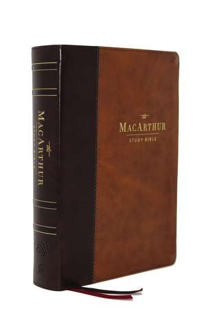 ESV, MacArthur Study Bible, 2nd Edition, Leathersoft, Brown, Thumb Indexed: Unleashing God's Truth One Verse at a Time de John F. MacArthur