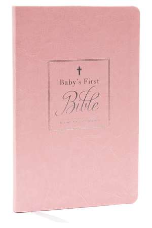 KJV, Baby's First New Testament, Leathersoft, Pink, Red Letter, Comfort Print: Holy Bible, King James Version de Thomas Nelson