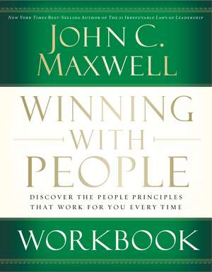 Winning with People Workbook de John C. Maxwell