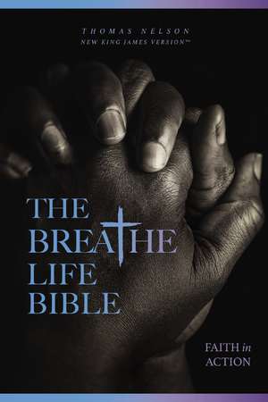 The Breathe Life Holy Bible: Faith in Action (NKJV, Paperback, Red Letter, Comfort Print) de Michele Clark Jenkins