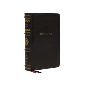 NKJV, Personal Size Reference Bible, Sovereign Collection, Leathersoft, Black, Red Letter, Comfort Print: Holy Bible, New King James Version de Thomas Nelson