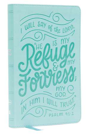 NKJV, Thinline Youth Edition Bible, Verse Art Cover Collection, Turquoise Leathersoft, Red Letter, Comfort Print: Holy Bible, New King James Version de Thomas Nelson