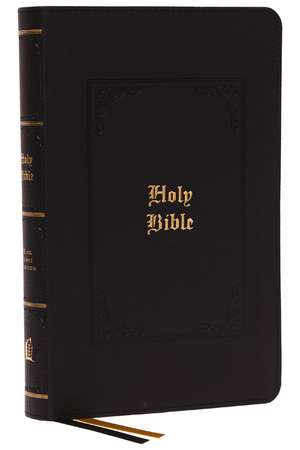 KJV, Personal Size Large Print Reference Bible, Vintage Series, Black Leathersoft, Red Letter, Comfort Print: Holy Bible, King James Version de Thomas Nelson