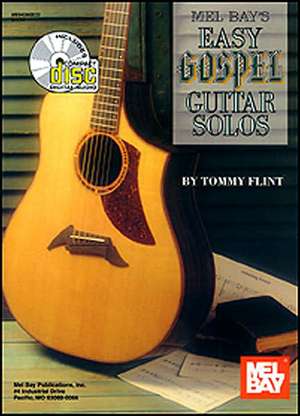 Easy Gospel Guitar Solos [With Corresponding] de Tommy Flint