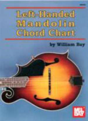 Left-Handed Mandolin Chord Chart de William Bay