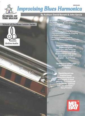 Improvising Blues Harmonica de David Barrett