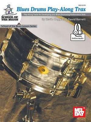 Blues Drums Play-Along Trax de Kevin Coggins