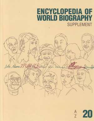 Encyclopedia of World Biography: 2000 Supplement de Gale Research Inc