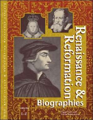 Renaissance and Reformation: Biographies de Peggy Saari