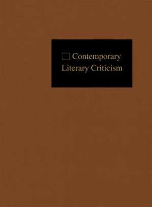 Contemporary Literary Criticism: Excerpts from Criticism of the Works of Today's Novelists, Poets, Playwrights, Short Story Writers, Scriptwriters, & de Jeffery Hunter