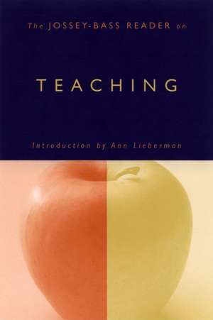 JB Reader on Teaching de Jossey-Bass Publishers