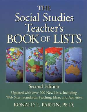 The Social Studies Teacher′s Book of Lists 2e de RL Partin