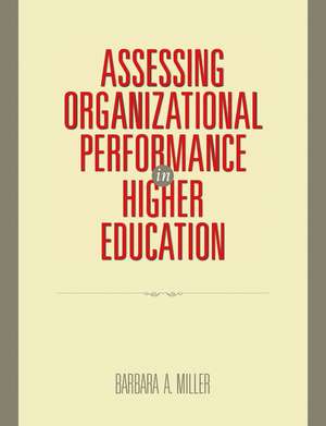 Assessing Org Performance in H de Miller