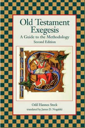 Old Testament Exegesis de Odil Hannes Steck