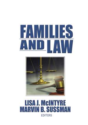 Families and Law de Marvin B. Sussman