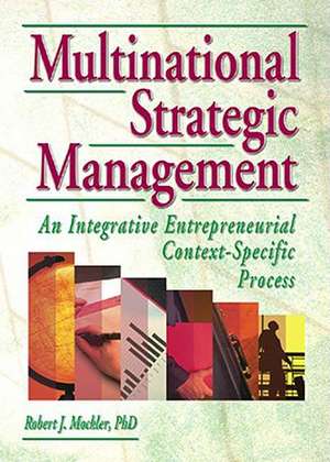 Multinational Strategic Management de Robert J. Mockler