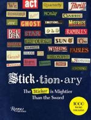 Sticktionary de Design Studio Soi Books