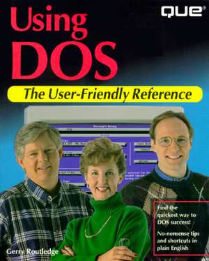 Using DOS de Gerry Routledge