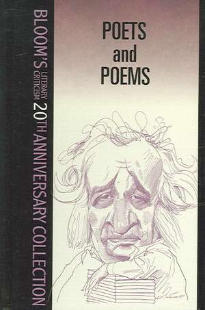 Poets and Poems de Harold Bloom