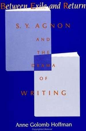 Between Exile and Return: S. Y. Agnon and the Drama of Writing de Anne Golomb Hoffman