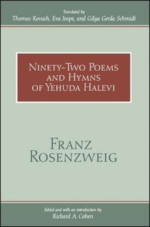 Ninety-Two Poems...y Halevi