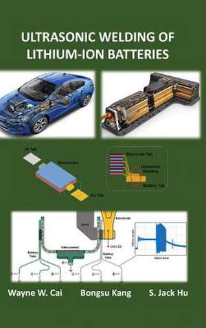 Ultrasonic Welding of Lithium-Ion Batteries de Wayne W. Cai