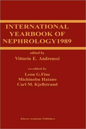 International Yearbook of Nephrology 1989 de V.E. Andreucci