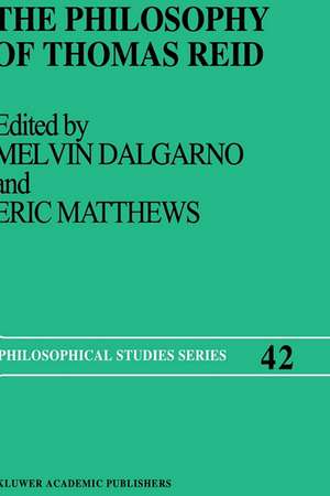 The Philosophy of Thomas Reid de M.T. Dalgarno