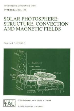 Solar Photosphere: Structure, Convection, and Magnetic Fields: Proceedings of the 138th Symposium of the International Astronomical Union Held in kiev,USSR, May 15–20, 1989 de Jan Olof Stenflo