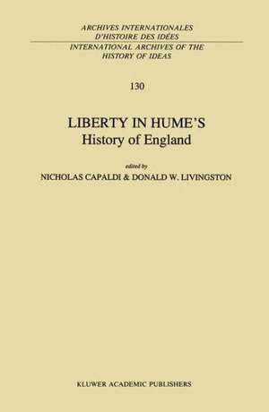 Liberty in Hume’s History of England de N. Capaldi