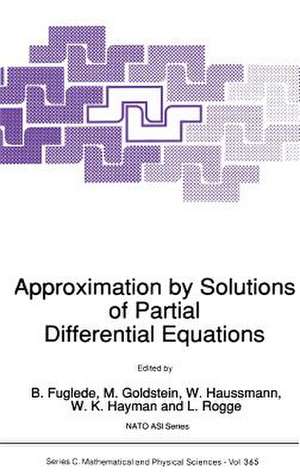 Approximation by Solutions of Partial Differential Equations de B. Fuglede