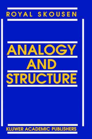 Analogy and Structure de R. Skousen