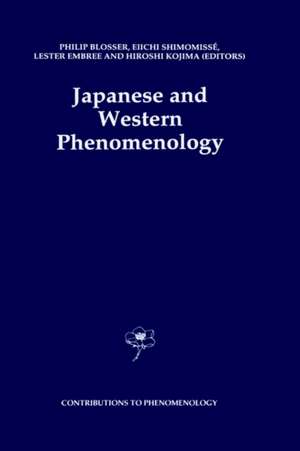 Japanese and Western Phenomenology de Philip Blosser