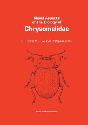 Novel aspects of the biology of Chrysomelidae de Pierre H. Jolivet