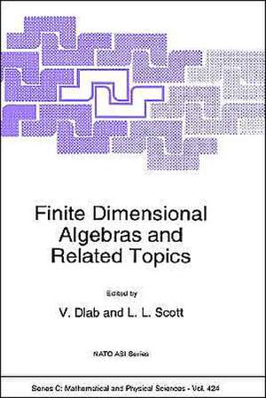 Finite Dimensional Algebras and Related Topics de V. Dlab