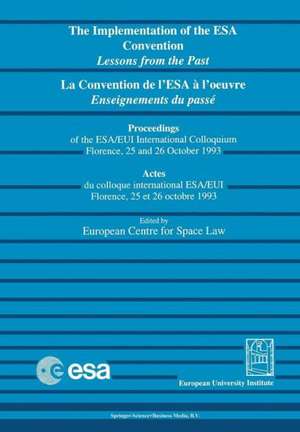 La convention de l'ESA à l'oeuvre de Kenneth A. Loparo