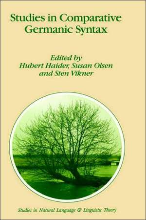 Studies in Comparative Germanic Syntax de H. Haider