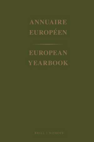 European Year Book de Council of Europe Staff