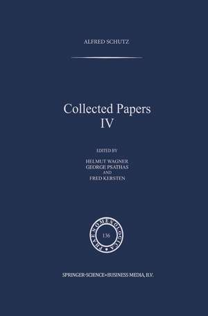 Collected Papers IV de A. Schutz