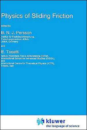 Physics of Sliding Friction de Bo N.J. Persson