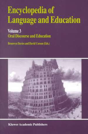 Oral Discourse and Education de Bronwyn Davies