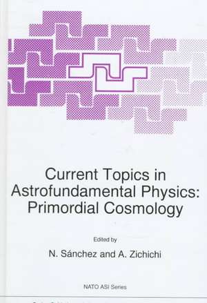 Current Topics in Astrofundamental Physics: Primordial Cosmology de Norma G. Sànchez