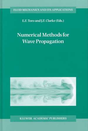 Numerical Methods for Wave Propagation: Selected Contributions from the Workshop held in Manchester, U.K., Containing the Harten Memorial Lecture de E.F. Toro